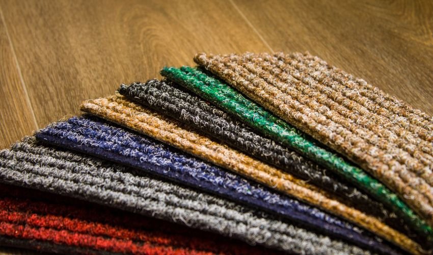 Visible Wear And Tear In Carpet Fibers