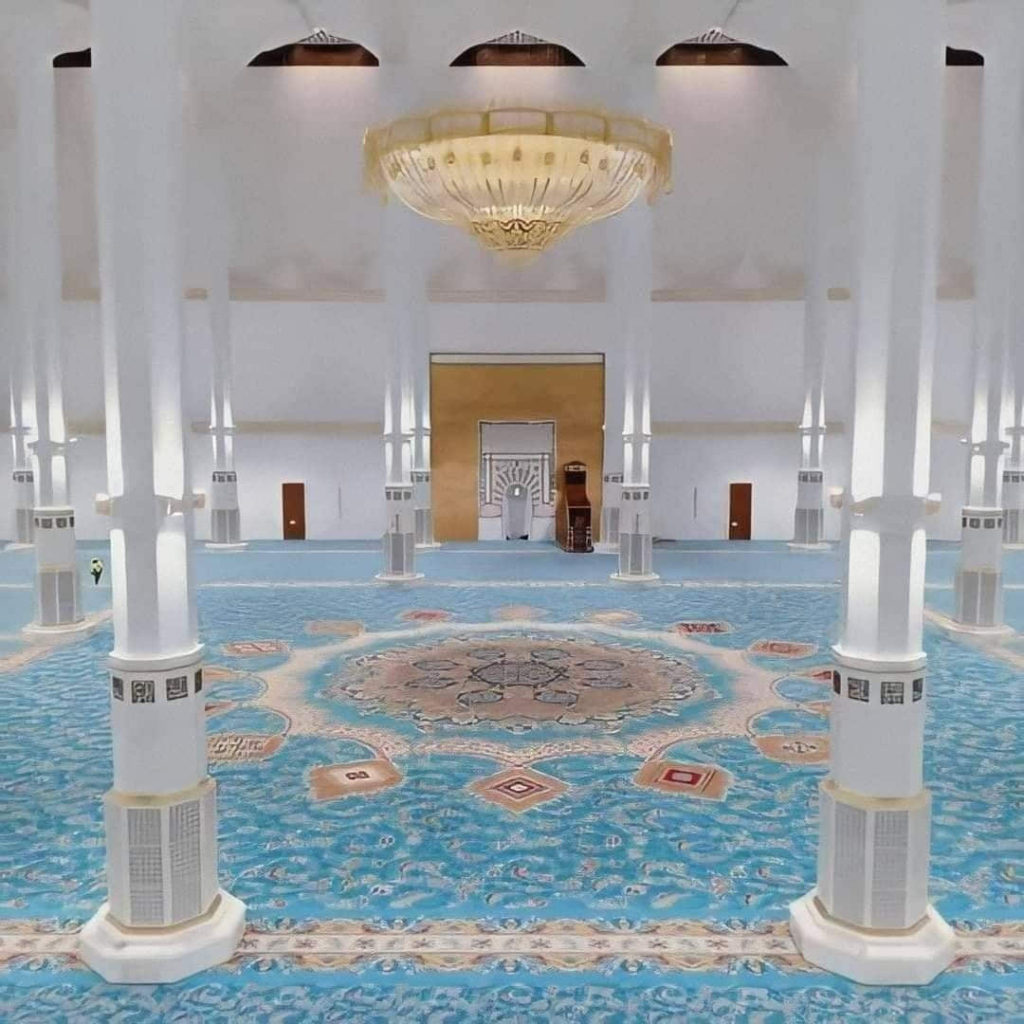 blue color Masjid carpets