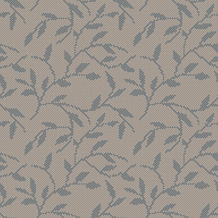 Dotted Leaves Grey - Image 4