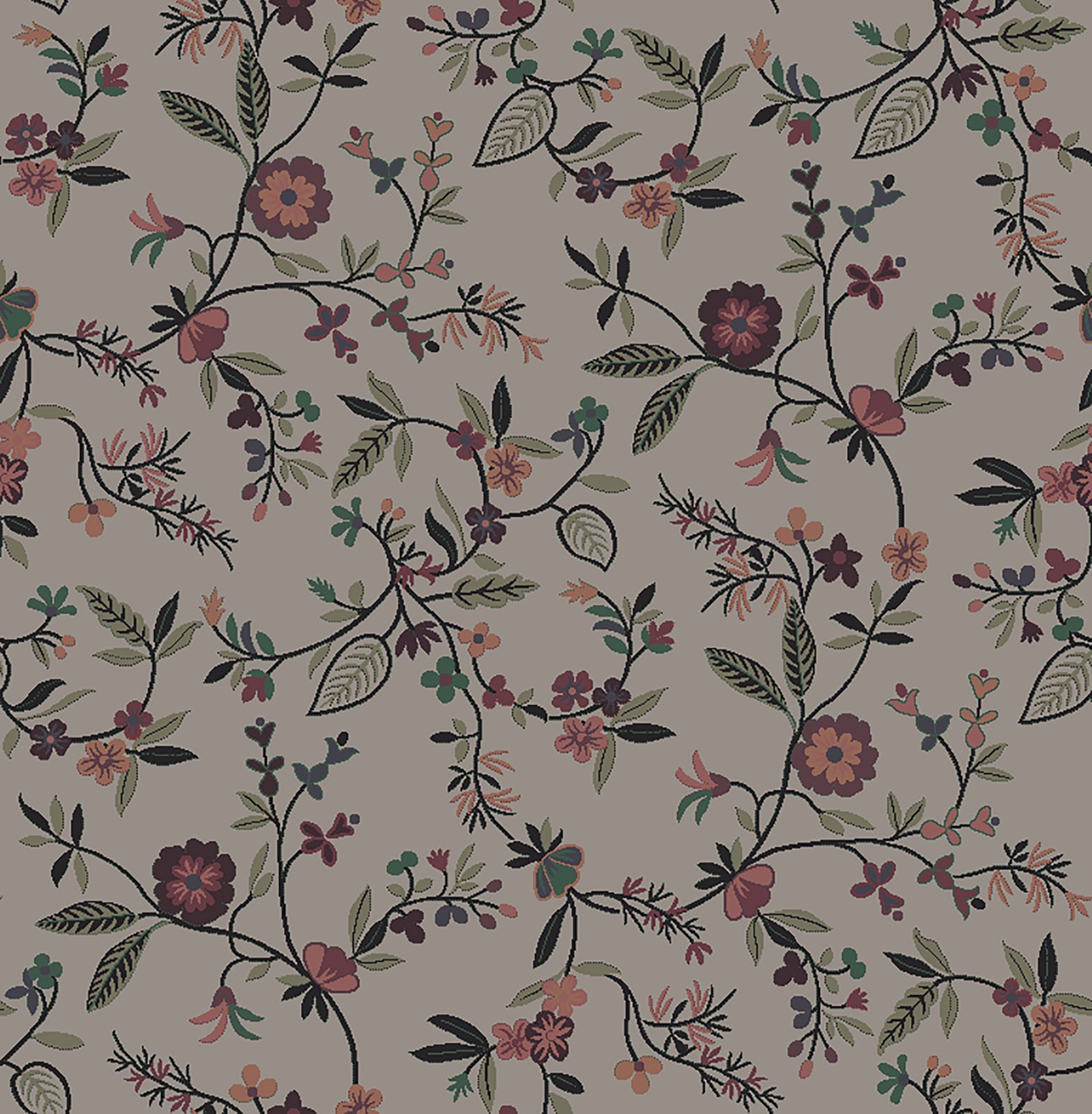 Japanese Blossom Grey - Image 4