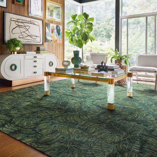 Antique Green Carpets