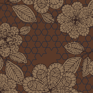 ancient flower brown