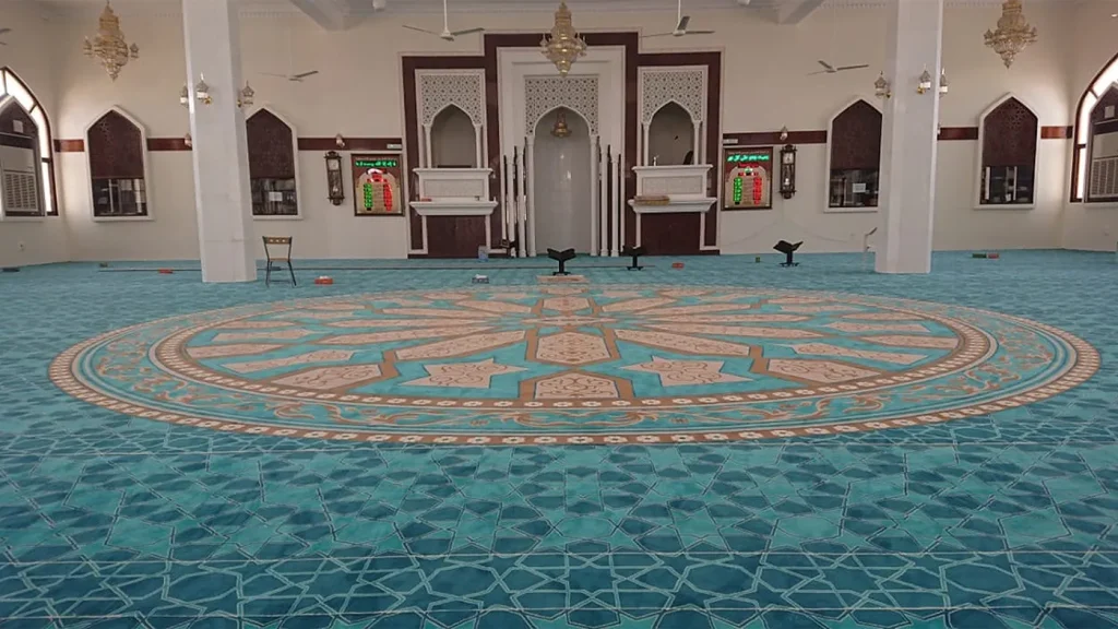 Center Patterned Mosque Carpets