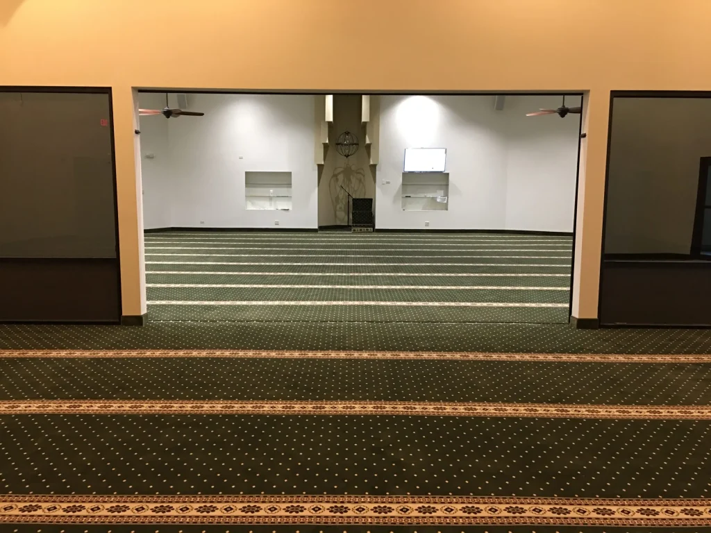 Green Border Masjid Carpet