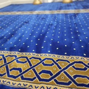 KHALID Sacred Splendor™ Navy Masjid Carpet
