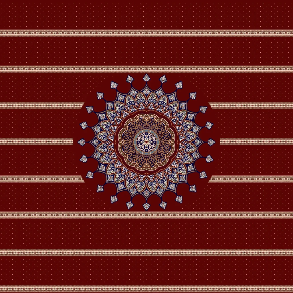 Medallion Design Masjid Carpet