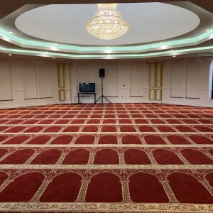Red Hira Mosque Carpet