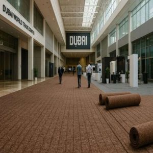 Brown Exhibition Carpet