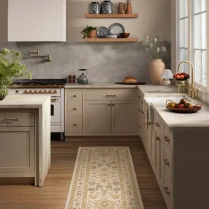 Calabria Cream & Gold Carpet