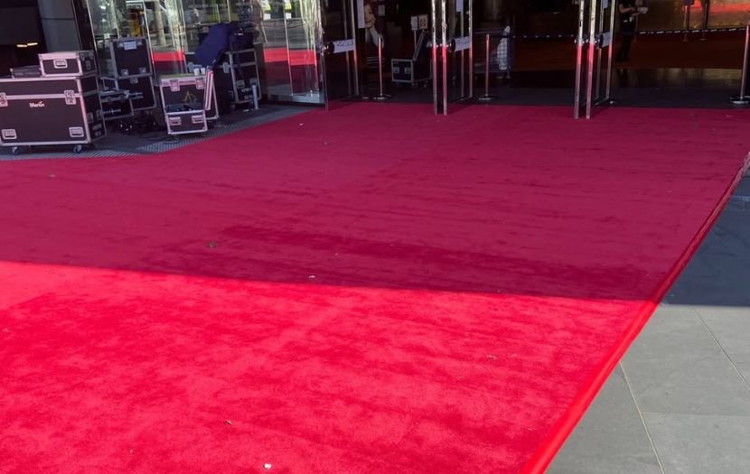 Custom made red carpets