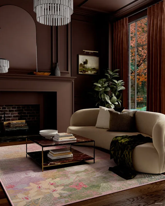 Glistening Duality Multicolor Carpet