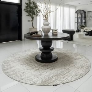 Textured Pottery style Patterned Carpet