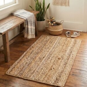 Handmade Braided Jute Rug