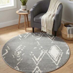 Uptown Carnegie Hill Round Rug