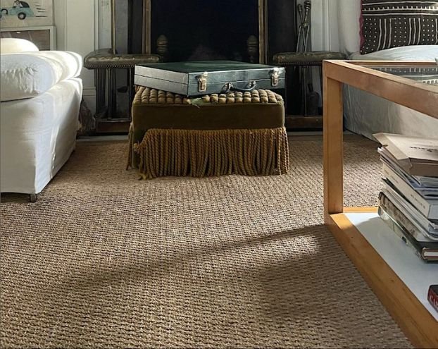 Wall to wall sisal carpets