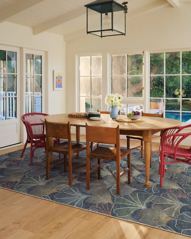 Deniz Navy Flatwoven Rug - Image 2