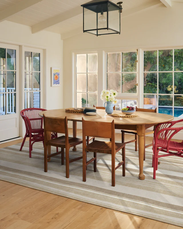 Naia Neutral Flatwoven Rug - Image 2