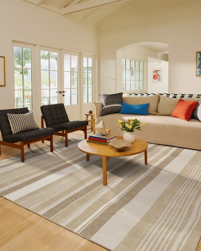 Naia Neutral Flatwoven Rug - Image 3