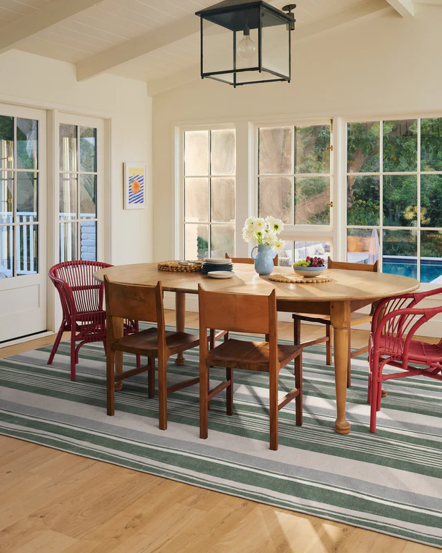 Naia Olive Flatwoven Rug - Image 2