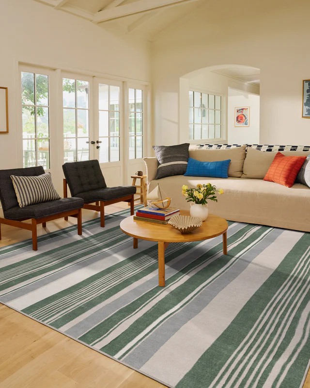 Naia Olive Flatwoven Rug - Image 3
