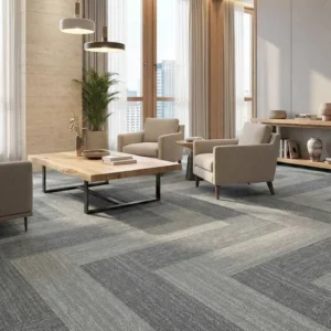Gray Carpet Tiles for Office Interior