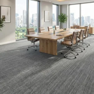 Textured Gray Office Carpets