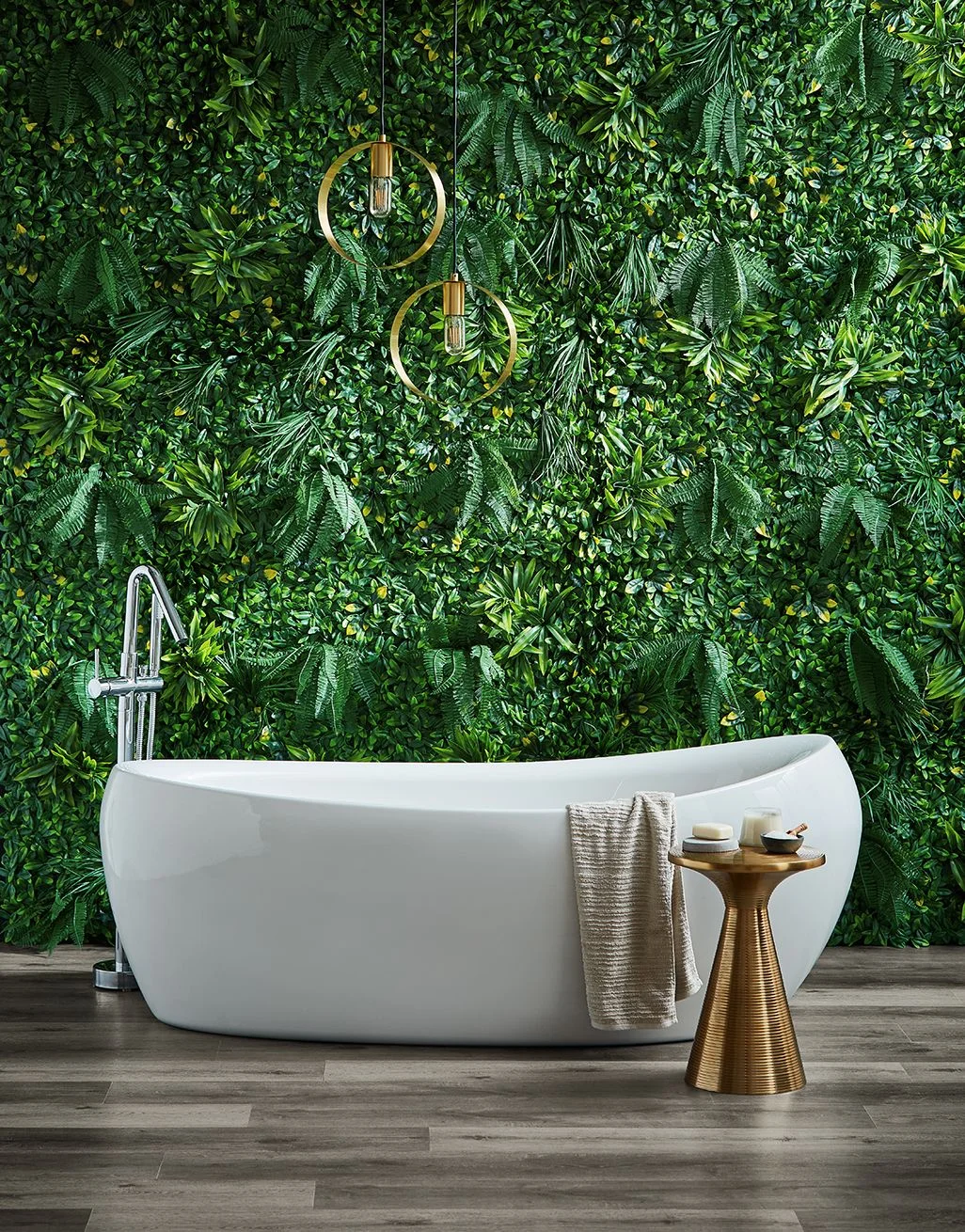 Botanical Artificial Green Wall - Image 2