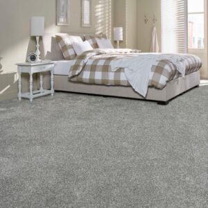 Luxury Silver Grey Plush Carpet