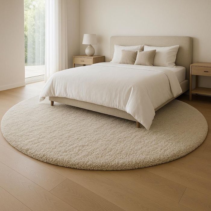 Round Bedroom Carpet