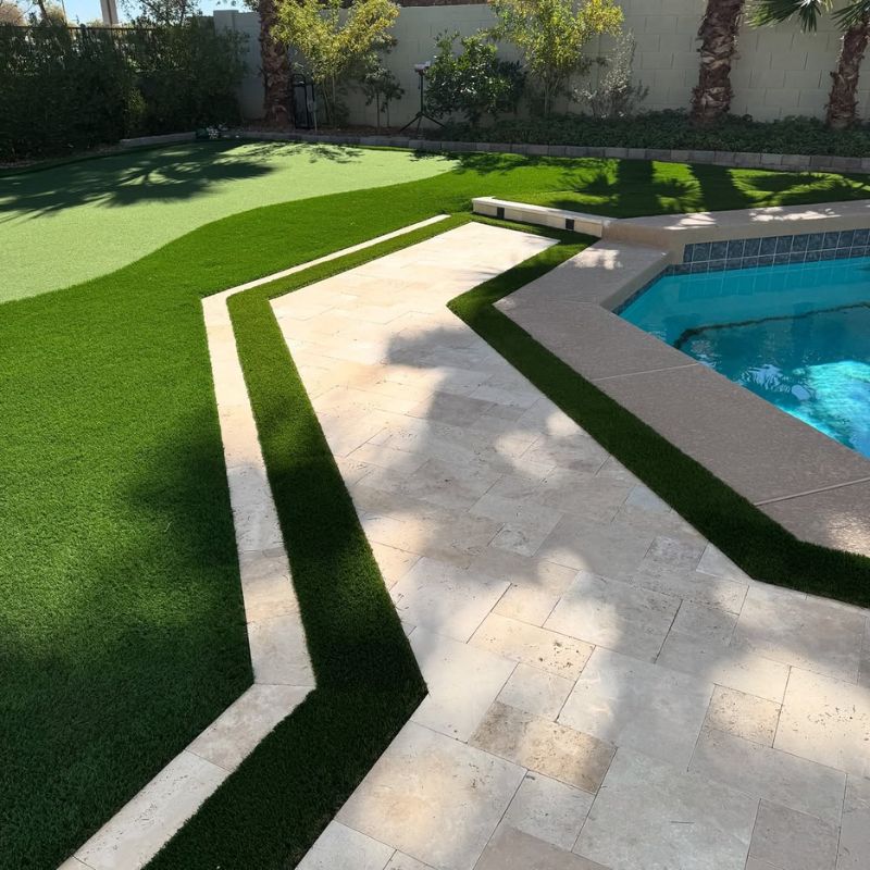 artificial grass installation dubai