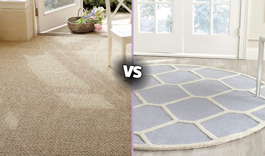 Sisal vs wool carpets